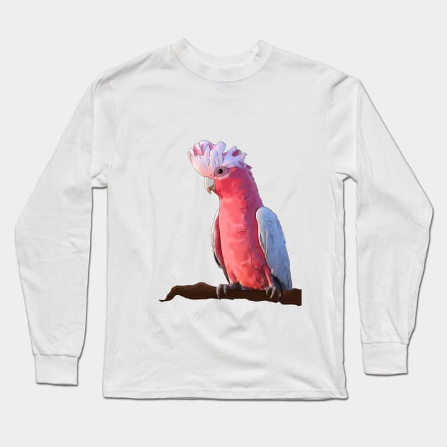 Silly Galah Long Sleeve T-Shirt by Laytle